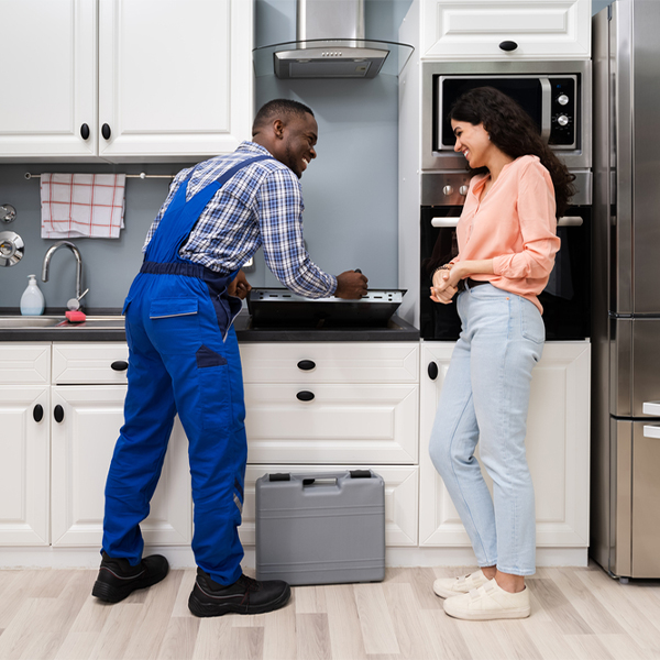 can you provide an estimate for cooktop repair before beginning any work in Mildred KS